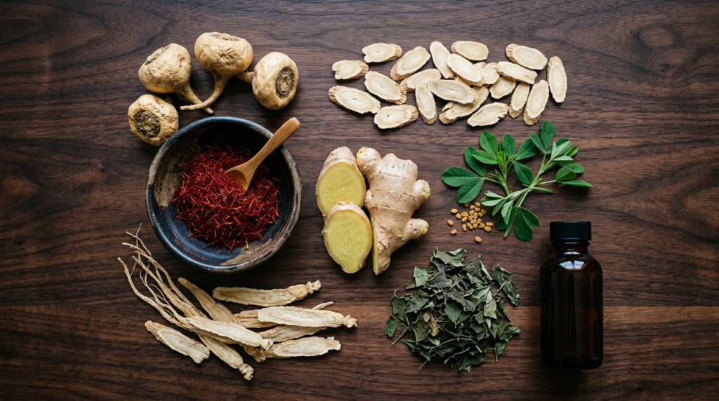 TOP 8 des aphrodisiaques naturels documentés pour la libido masculine